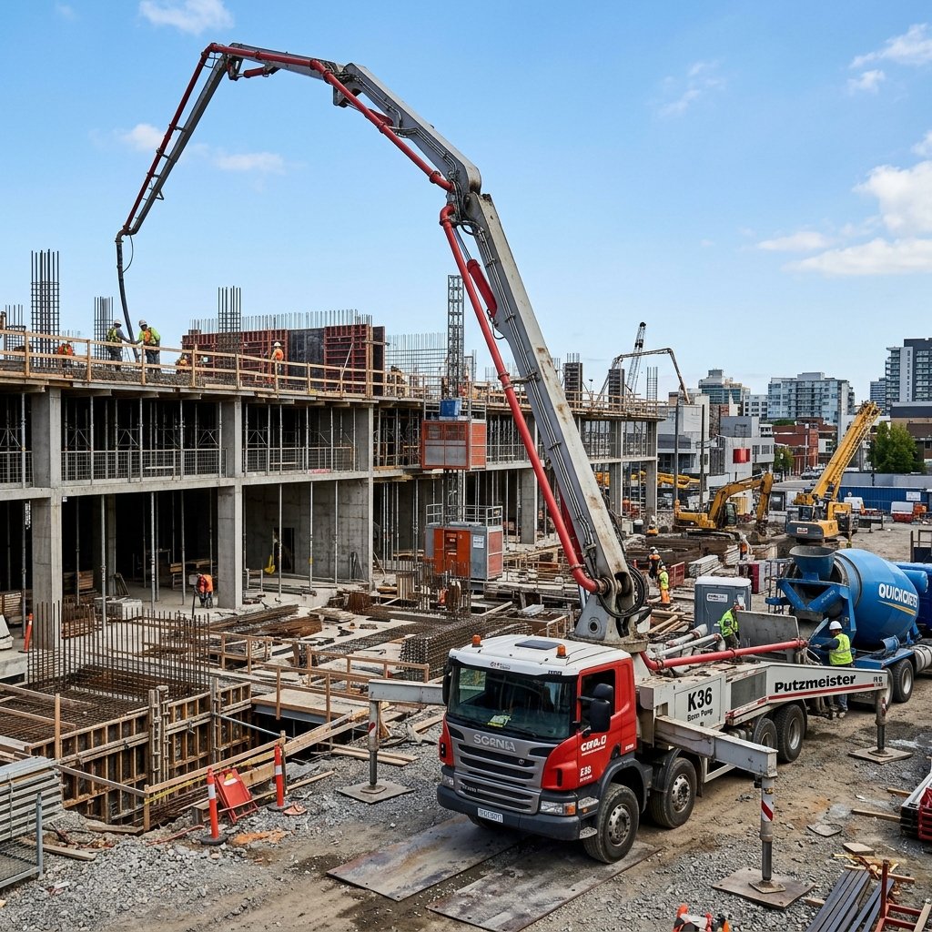 Concrete Boom Pump